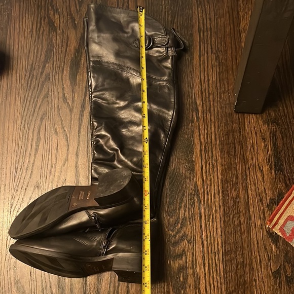 Leather Over the Knee Genuine Leather Boots BROWNS - Picture 6 of 9